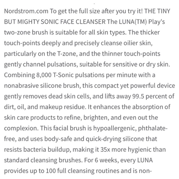 NWT Foreo LUNA Play Facial Cleansing Device - Picture 6 of 6